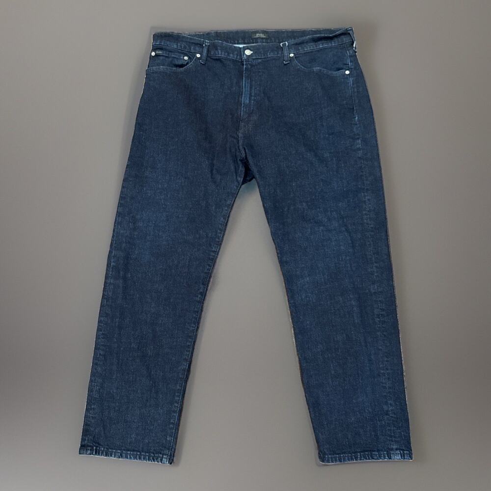Polo Ralph Lauren Prospect Jeans Mens 44x30 Blue Dark Wash Stretch